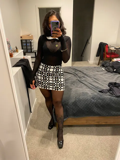 First time wearing this skirt out