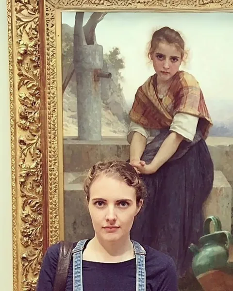 When Museum Visitors Encounter Paintings That Look Uncannily Just Like Them