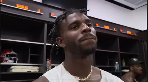 [Highlight] Shedeur Sanders on how he thinks he played today after taking 5 sacks, 1 fumble, 3/6 14 yards