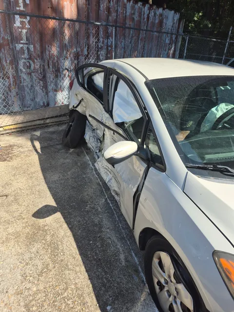 Got T-Boned right as I was pulling into my campus