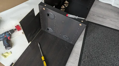 I made a TV-wall for my living-room