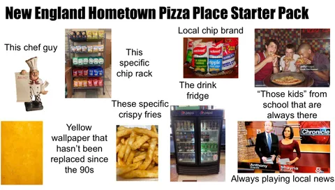 New England Hometown Pizza Place Starter Pack