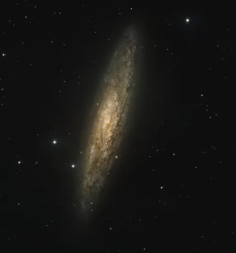 Sculptor galaxy with my Telescope from home
