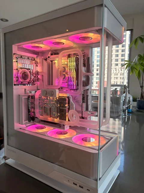 My first liquid-cooled build!