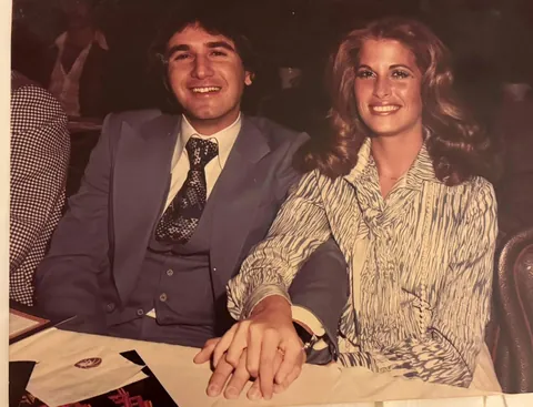My grandma and grandpa in 1976