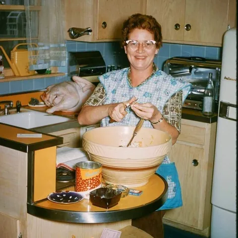 You Want White or Dark Meat?  Vintage Thanksgiving Images, 1940-1976