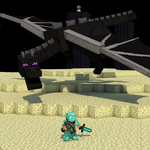 Is there anyone else here who still hasn't defeated the Ender Dragon, even after playing Minecraft for over 10 years?