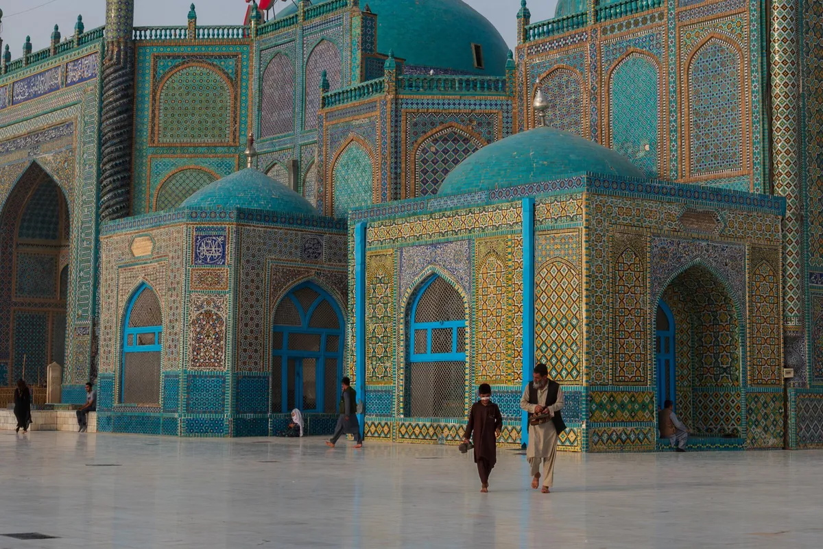 A rarely seen part of the world