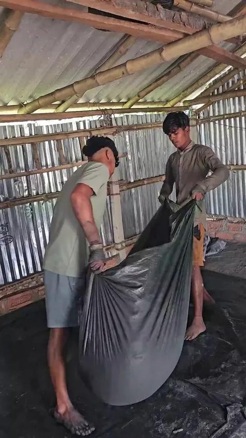 Process of making simple firework.