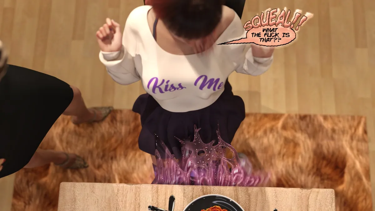 TakeOverTember Day 10: Long Term Possession (Comic: House Guest) - "Diana" isn't quite acting like herself... and once "her" step-daughter arrives home, she seems VERY interested in expanding her family bonds!