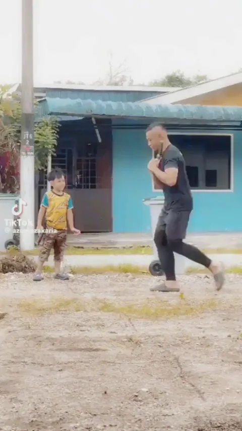 Daughter Tried To Follow Dad's Training