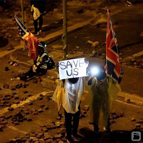 A powerful shot in Hong Kong