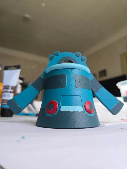 Made My Friend a Bronzong [OC]