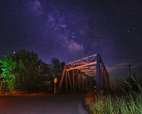 This was my second ever attempt at taking shots of the stars.
