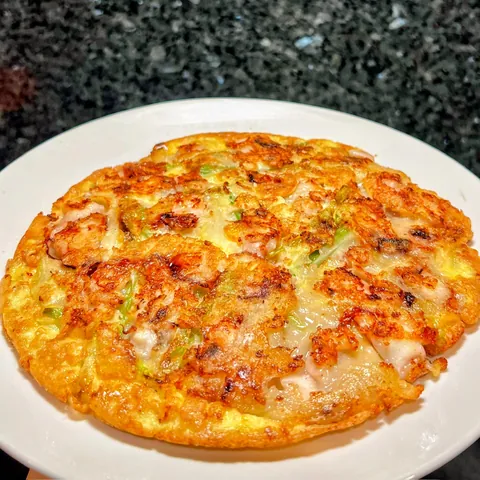 Seafood and Scallion Pancake