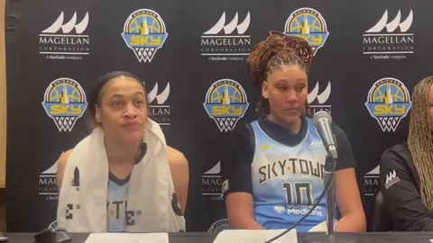 Chennedy Clark after the game responds to a reporter “I ain’t answering no Caitlin Clark questions”