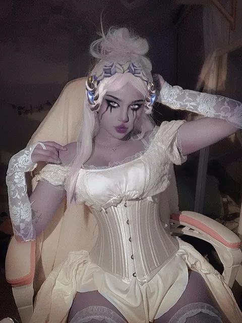 Ghostly Bride Widowmaker Cosplay by me ♡