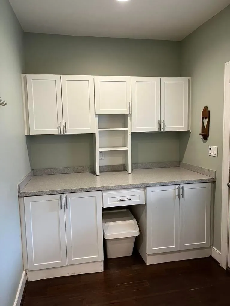 New laundry nook in our 150yr old house! After/Before and Full Process