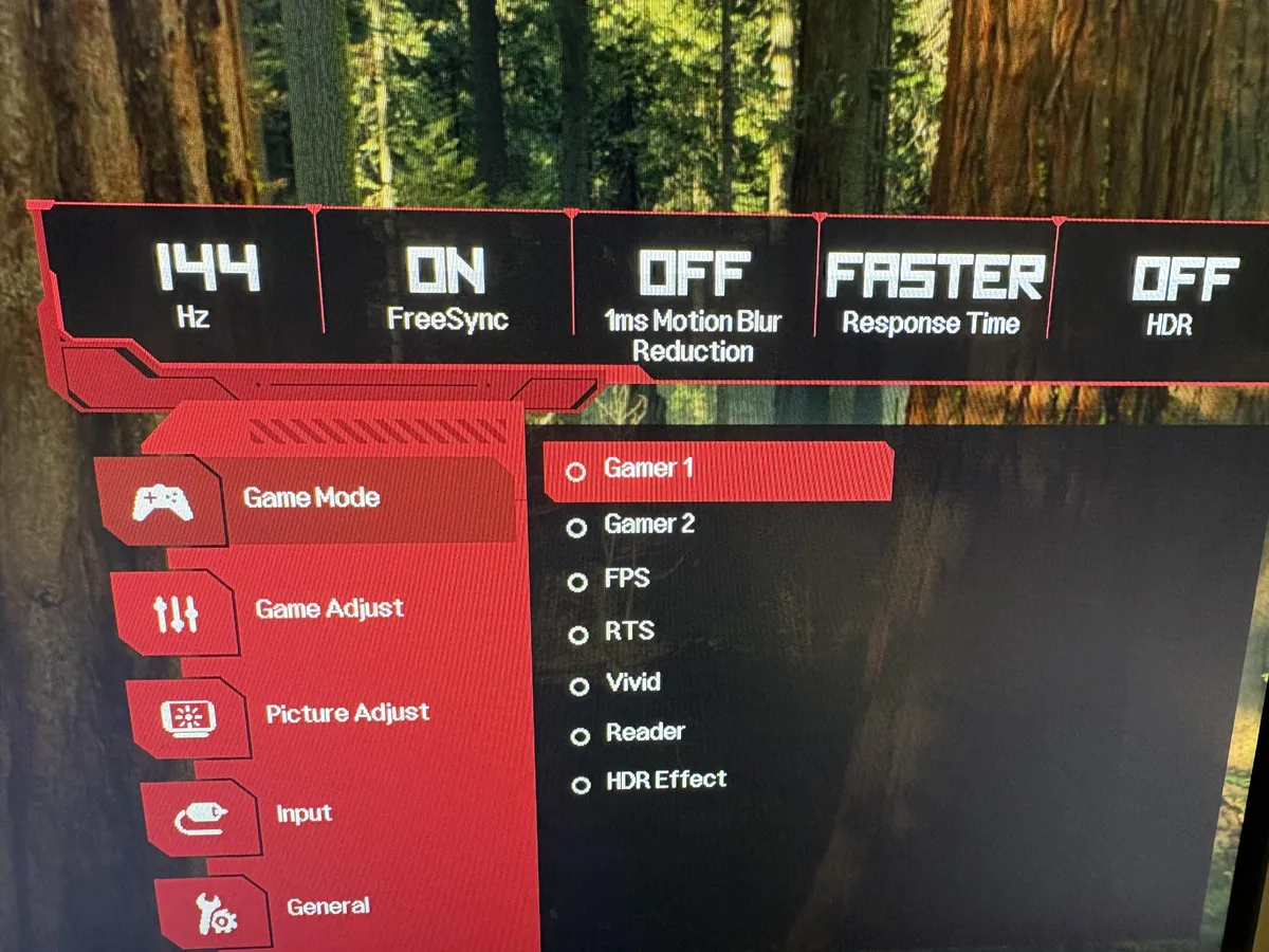 I've had this monitor for close to 5 years. Never knew it had 144Hz