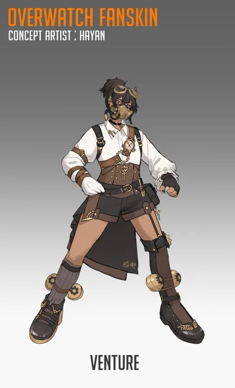 Venture 'steampunk' skin design