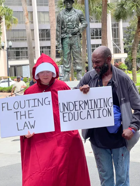 The Handmaids in Orlando yesterday (OC)