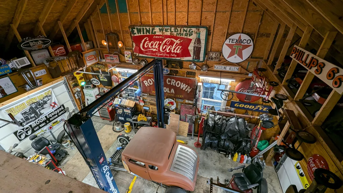 I heard y'all like old man garages...