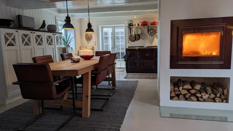 My house was originally built in 1650. This is my favorite view. Norway.