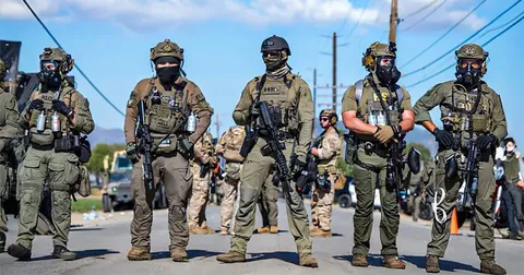 ICE puts on their costumes and assume they are The Master Race