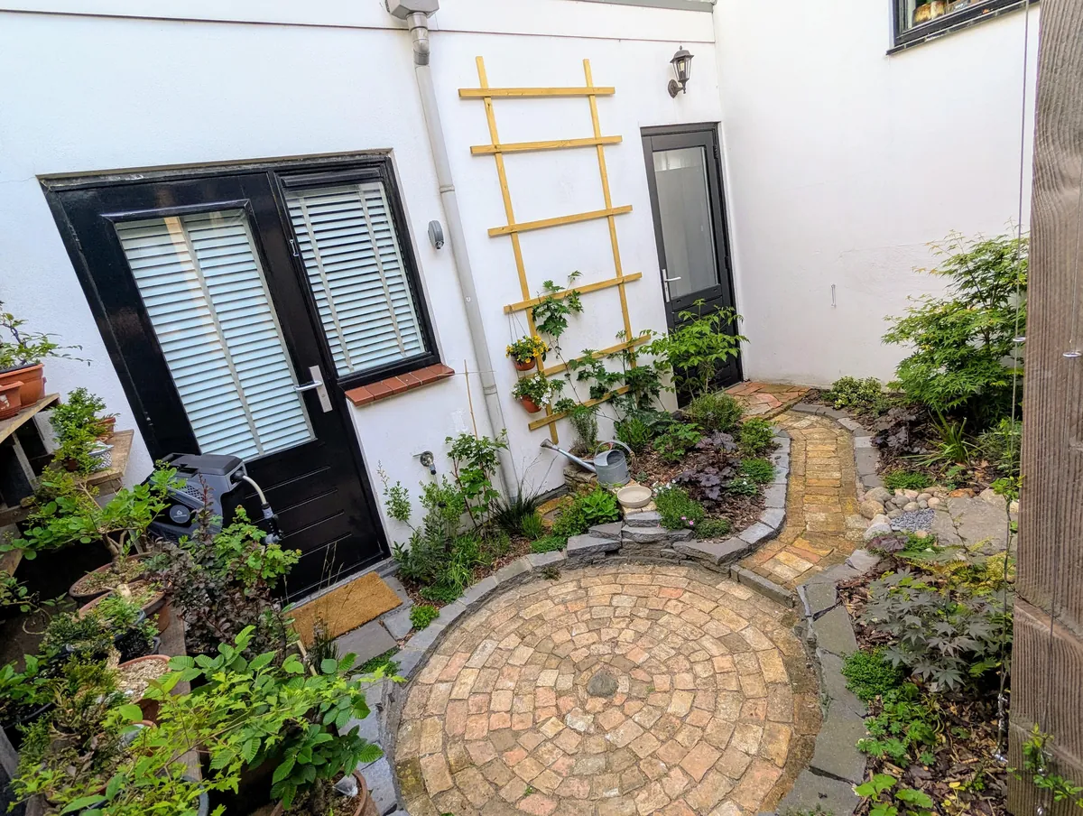 Took out the pavers to create a little patch of heaven