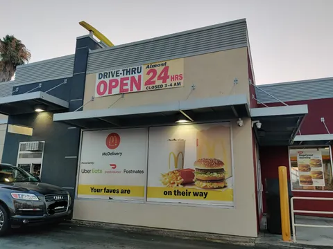 This McDonald's is open almost 24 hours