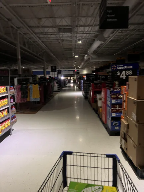 Lights went out at Walmart at 10:20 pm and everyone had to leave