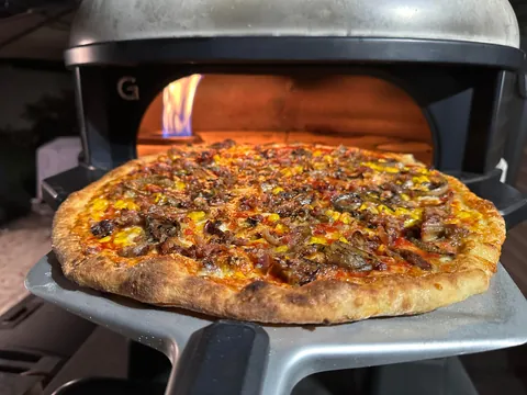 [Homemade] pulled pork pizza