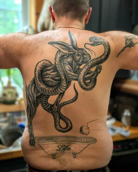 What I asked for VS what I got. By Yeshua Hill, 181 Tattoo, St. Albans, VT