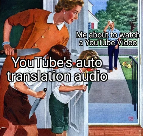 No thanks, I know English