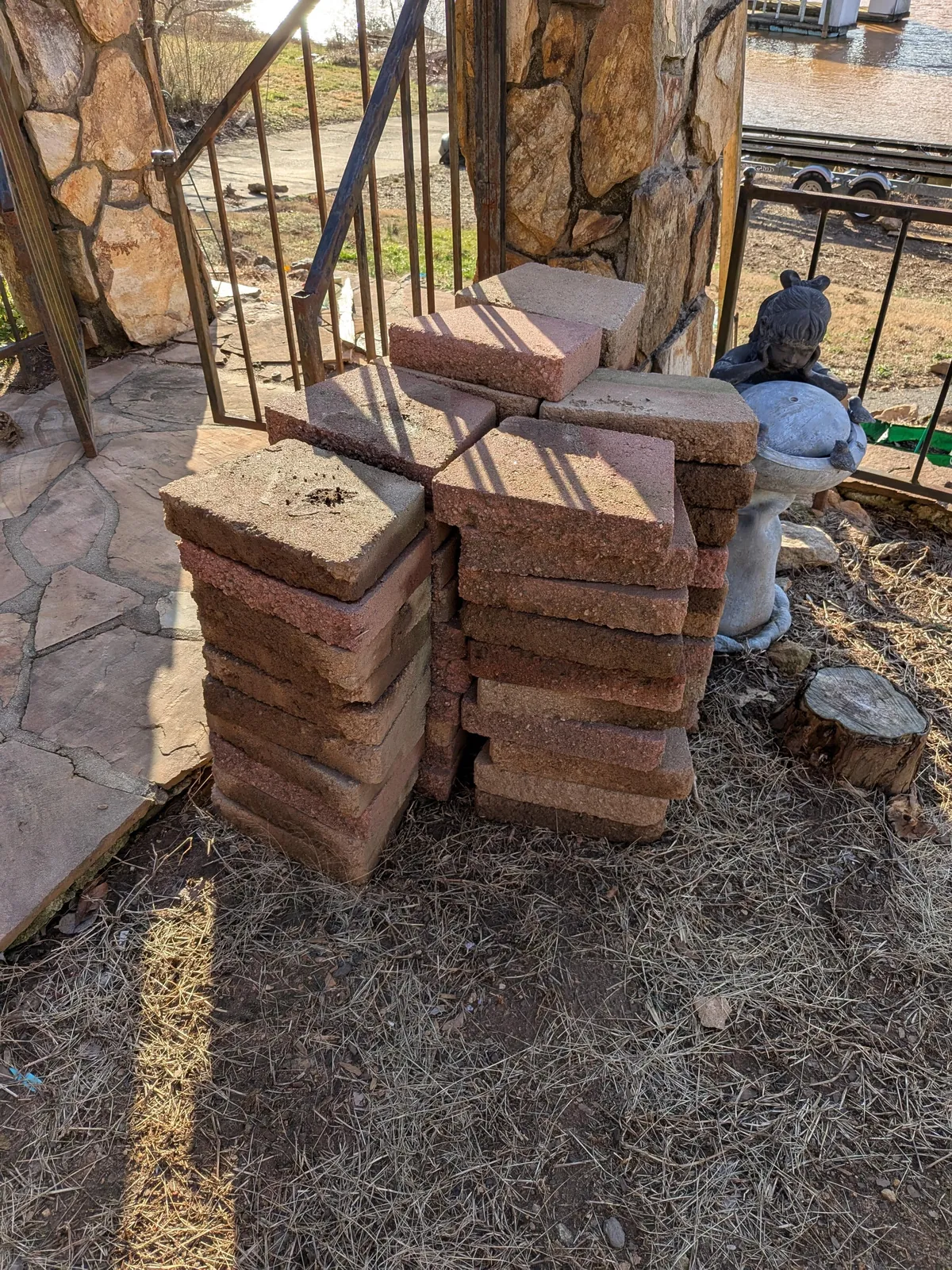 Wife tasked me to build an Herb Spiral with a 0$ budget