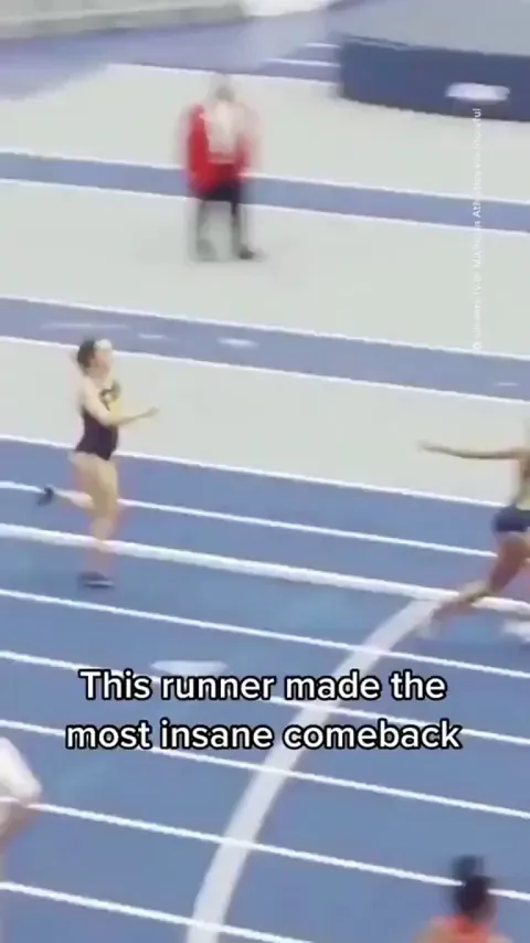 Before you give up on the impossible, watch this runner’s stunning comeback