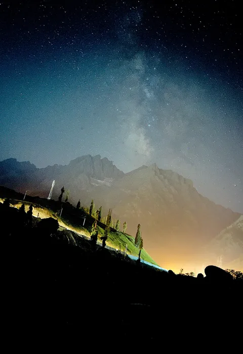 Milky Way galaxy captured using my phone.