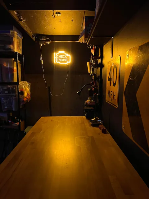 Surprised my husband with a little garage makeover