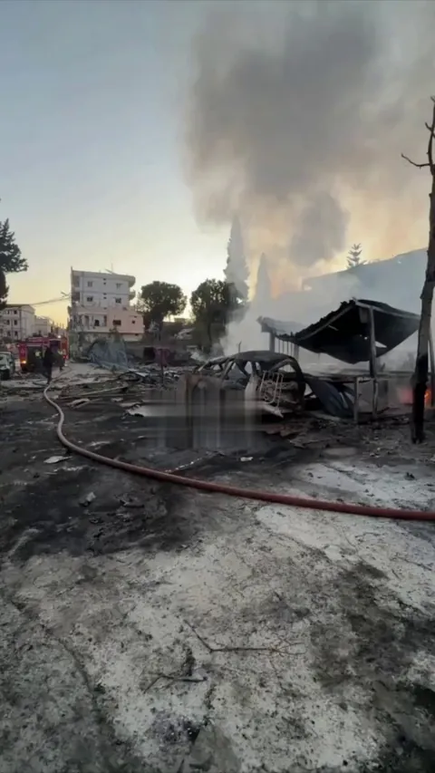 Unprovoked attacks have escalated as Israels seen targeting resident highways &amp; power stations in Lebanon: all footage from 4/11/2026