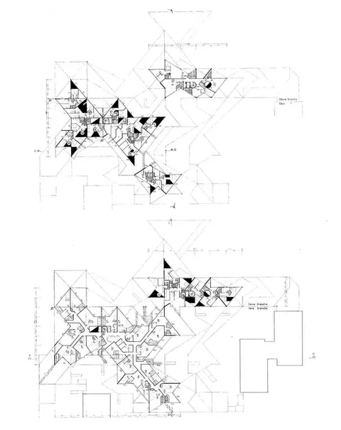 Ivry-sur-Seine social housing designed by Jean Renaudie (1969-1975)