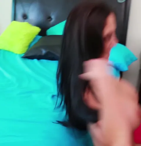 squeezing her tits get painted