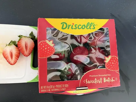 Premium marketing for average strawberries