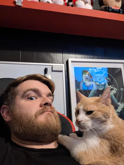 Sent my baby to be with his brother last night. 17 years wasn't enough.