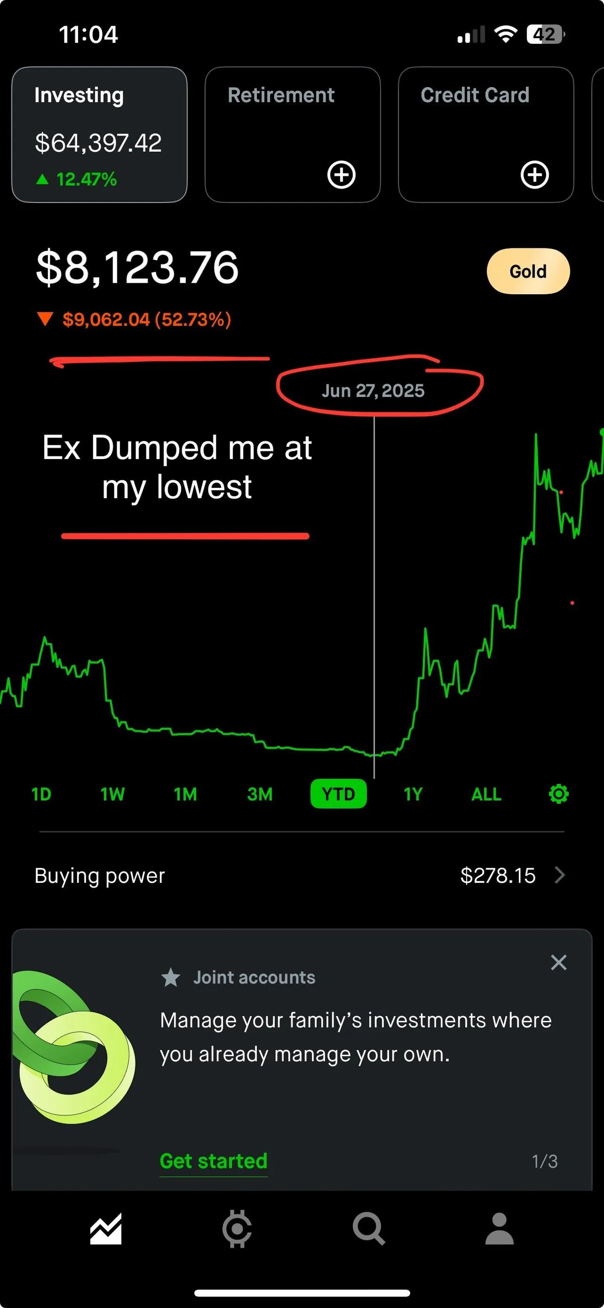 Girlfriend of 2.5 years left me at my lowest point