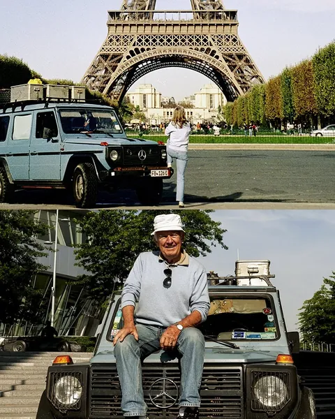 This couple took their g-class on a 20-year road trip through 177 countries