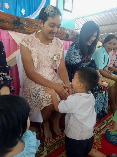 What most dads won’t do, he did 🥹