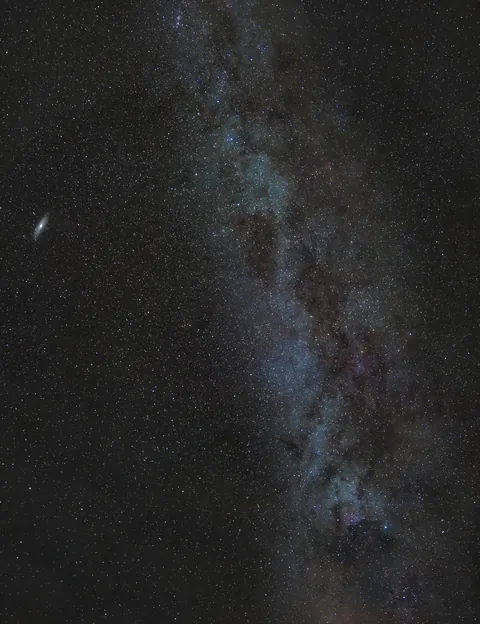 Milky way first try with a new camera 