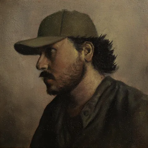 Self-portrait, ARedditorNobodyLoves/me, Oil on canvas, 2025