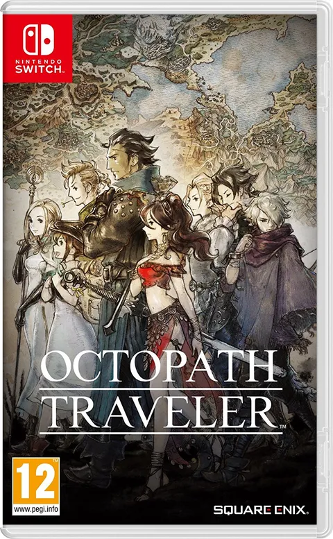 The Octopath Traveler box art is stunning.