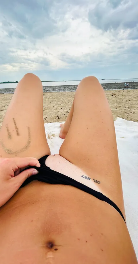 Strandtag ☀️ immer wieder aufregend… (f)
